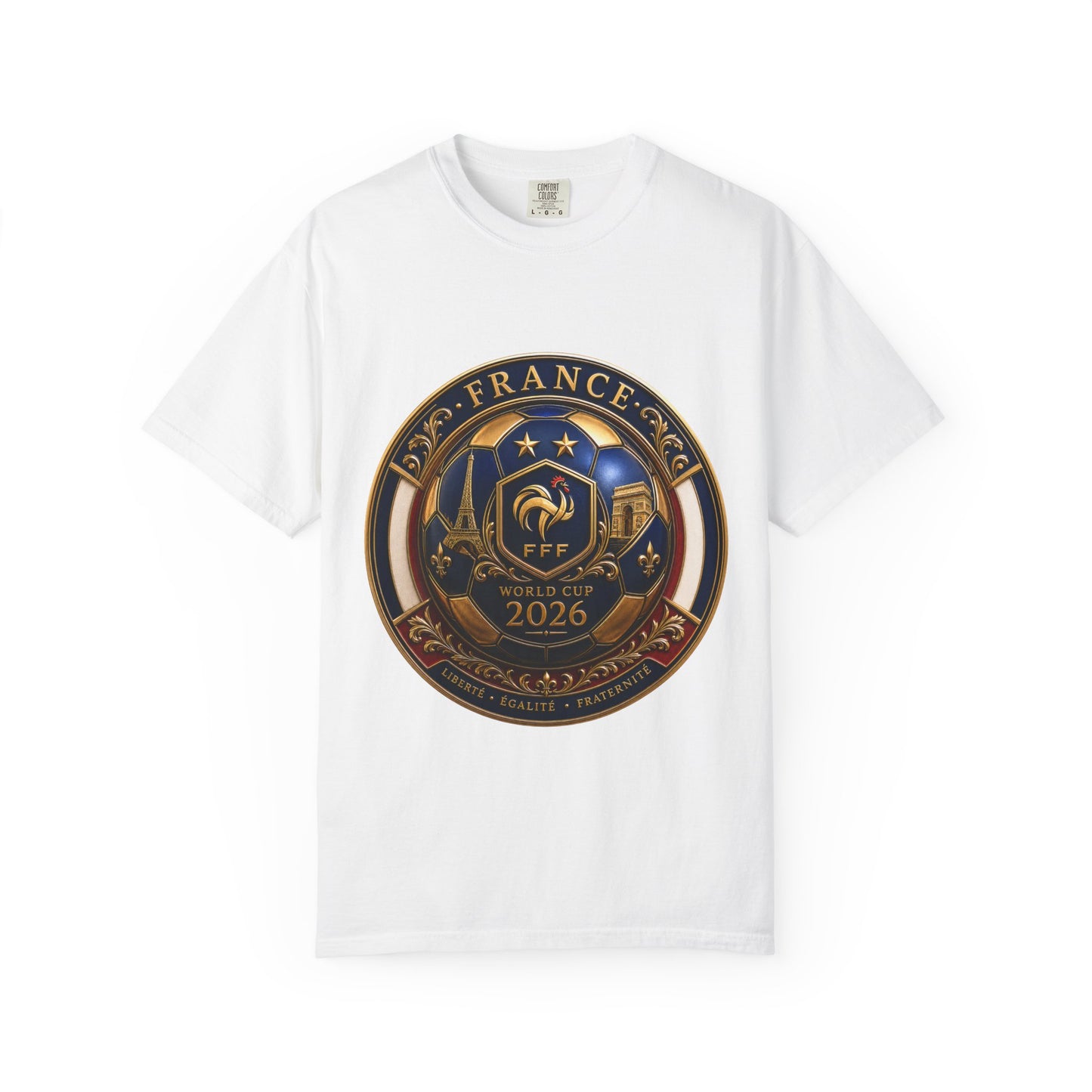 France Football World Cup 2026 Sovereign Shield Medallion | Premium Graphic Tee