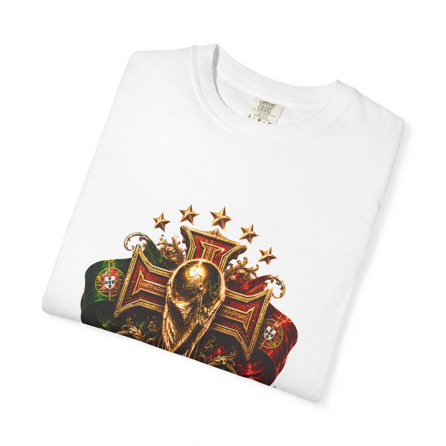 Portugal Football World Cup 2026 Sovereign Shield Crest – Imperial Glory | Premium Summer Tee