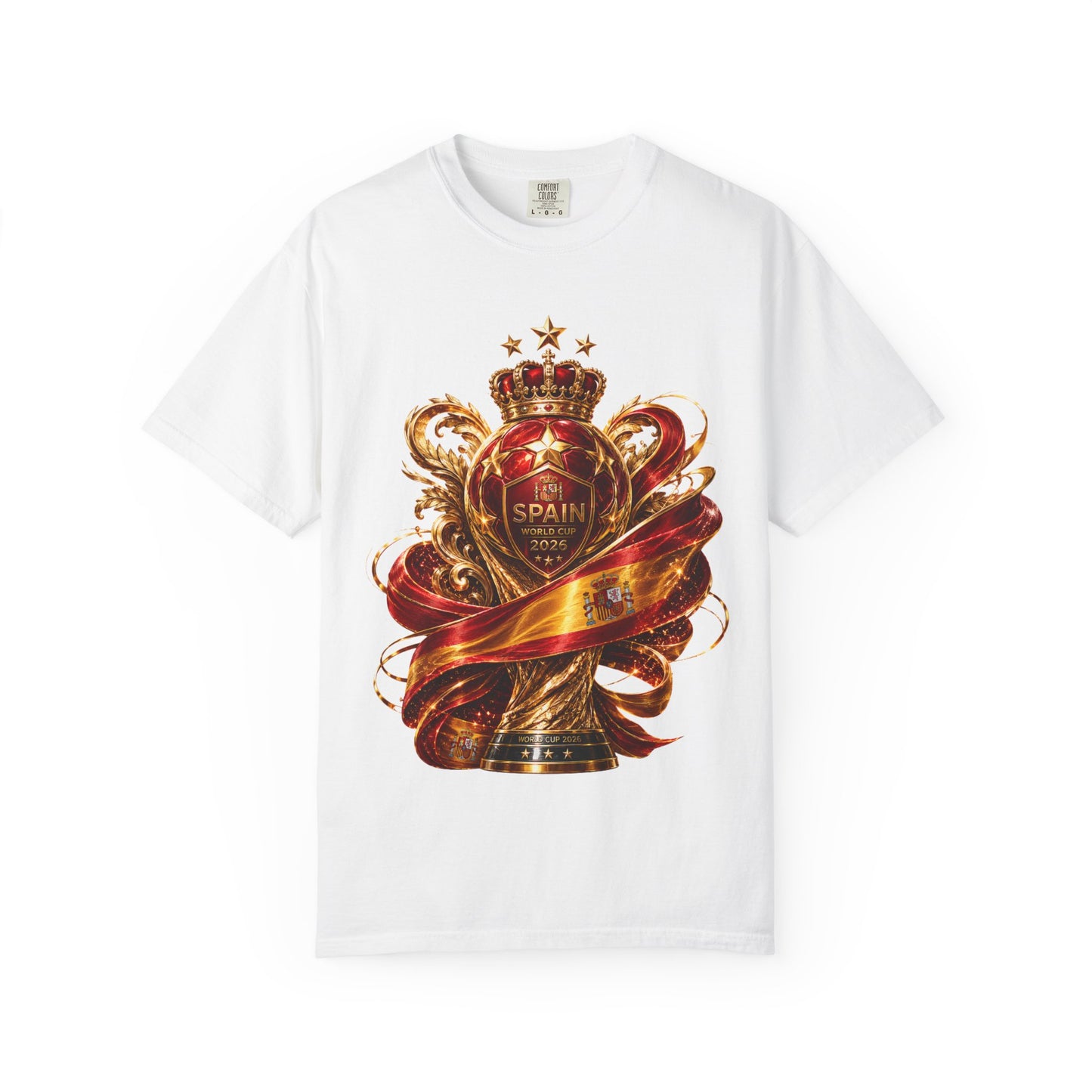 Spain Football World Cup 2026 'Crowned Glory' Imperial Trophy | Premium Graphic Tee