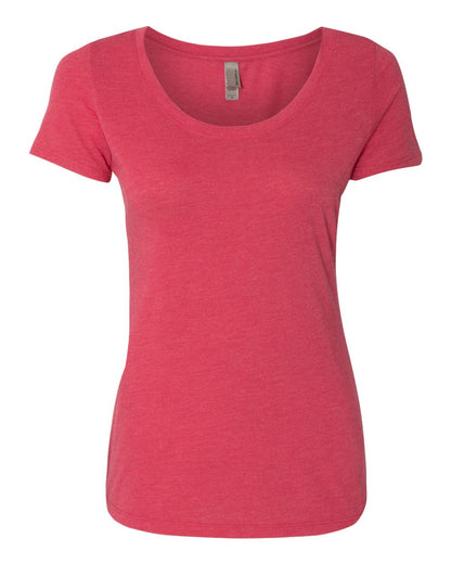 Next Level 6730 Women Triblend Scoop Neck T-Shirt