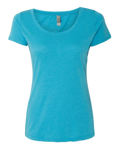 Next Level 6730 Women Triblend Scoop Neck T-Shirt