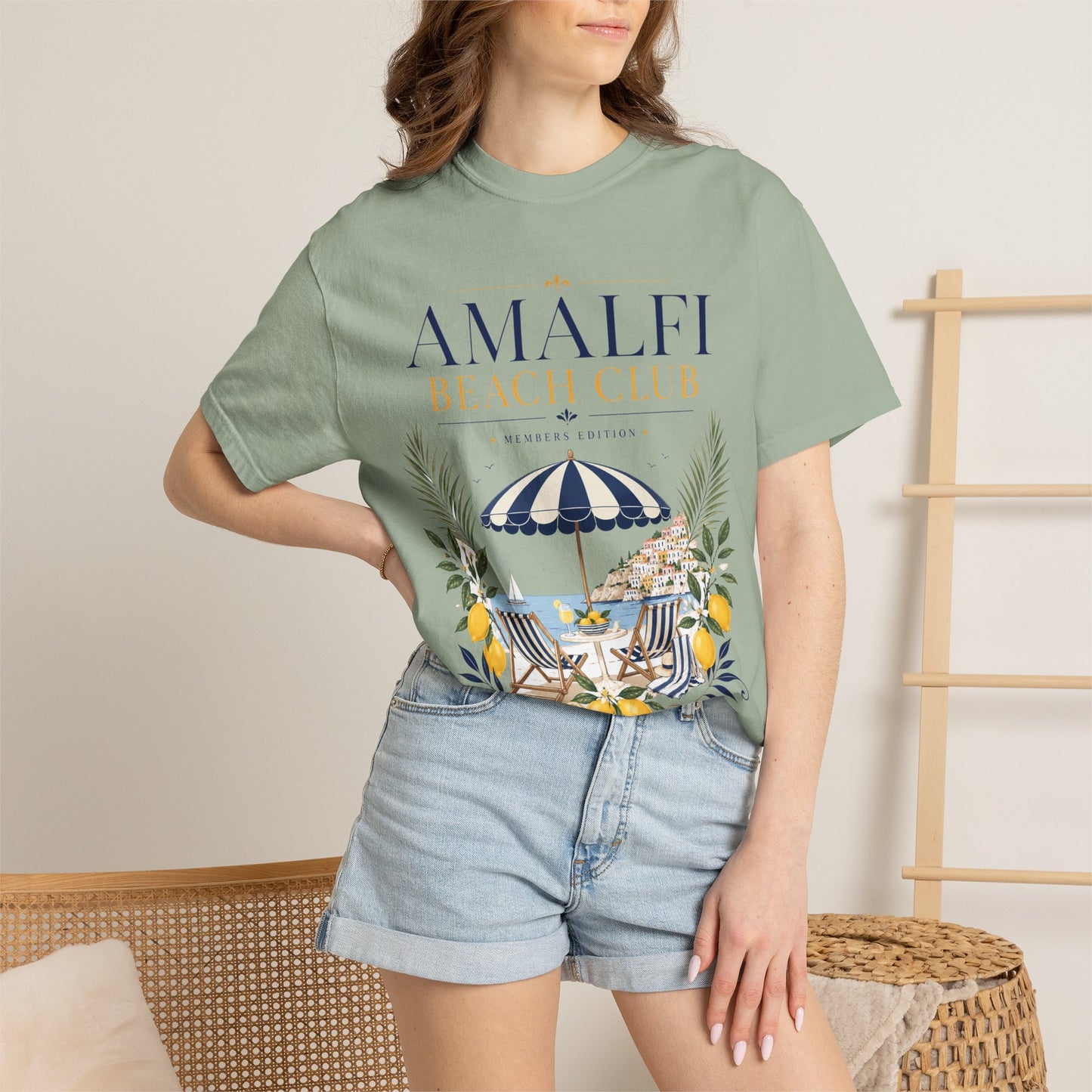 Amalfi Beach Club – Members Edition | Premium Summer Tee