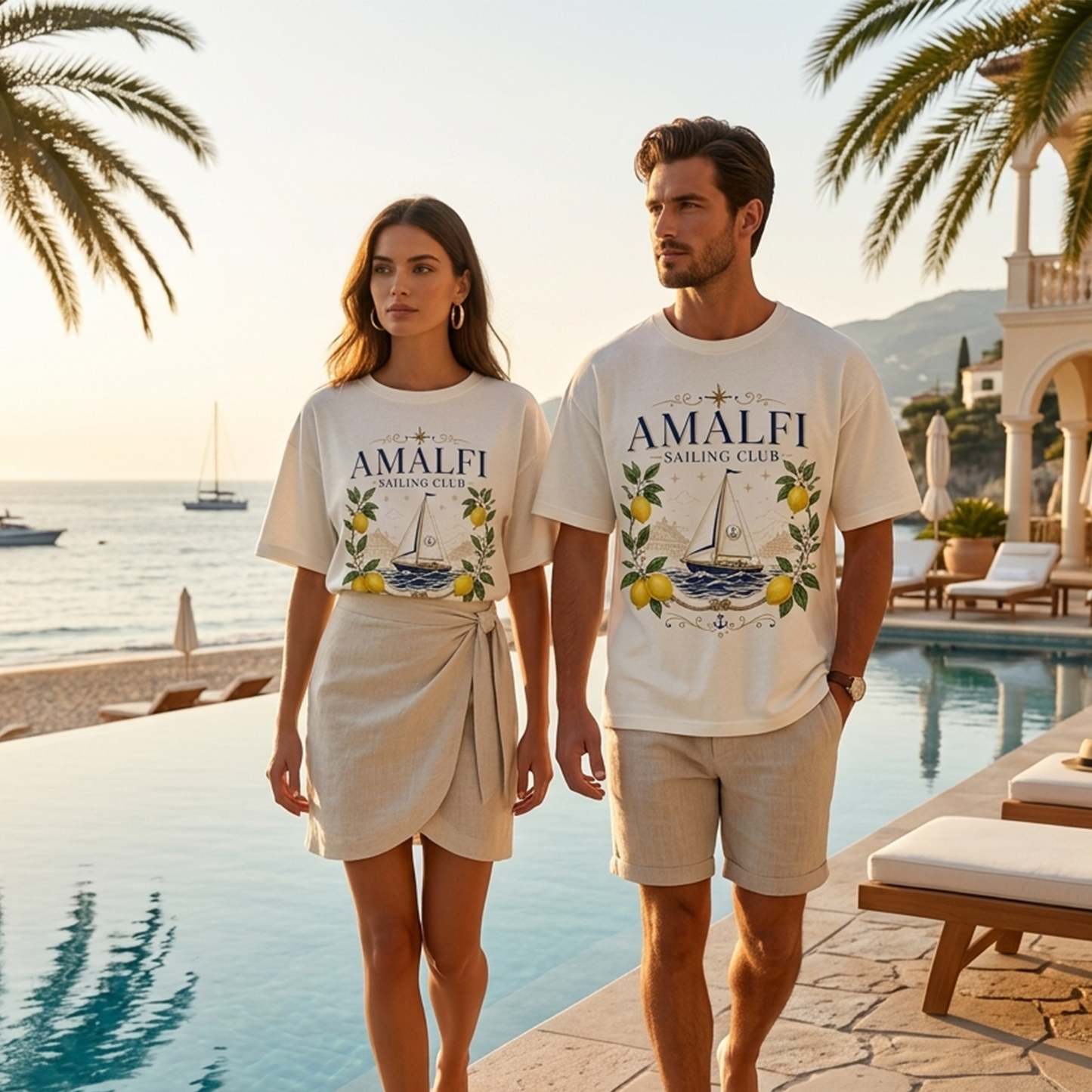Amalfi Sailing Club – Regatta Luxury | Premium Graphic Tee