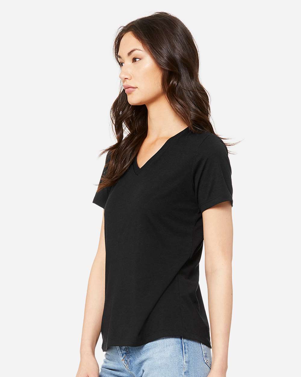 Women's Relaxed Triblend V-Neck Tee