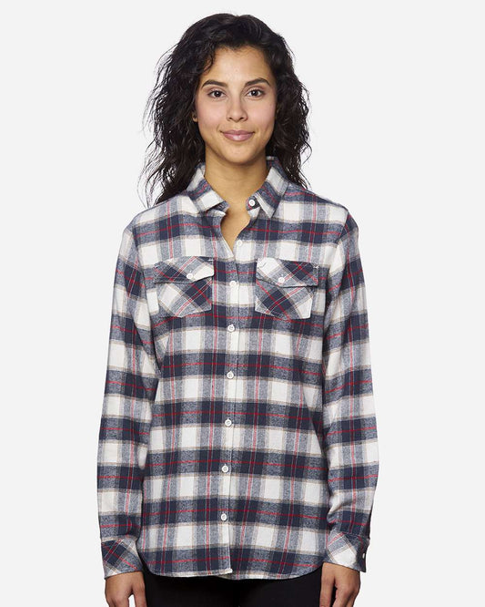 Women's Yarn-Dyed Flannel Shirt