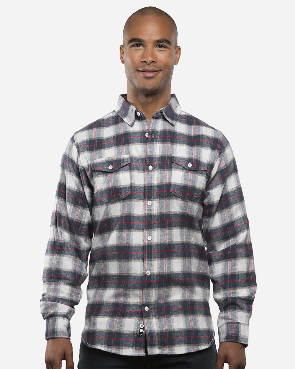 Men's Yarn-Dyed Flannel Shirt