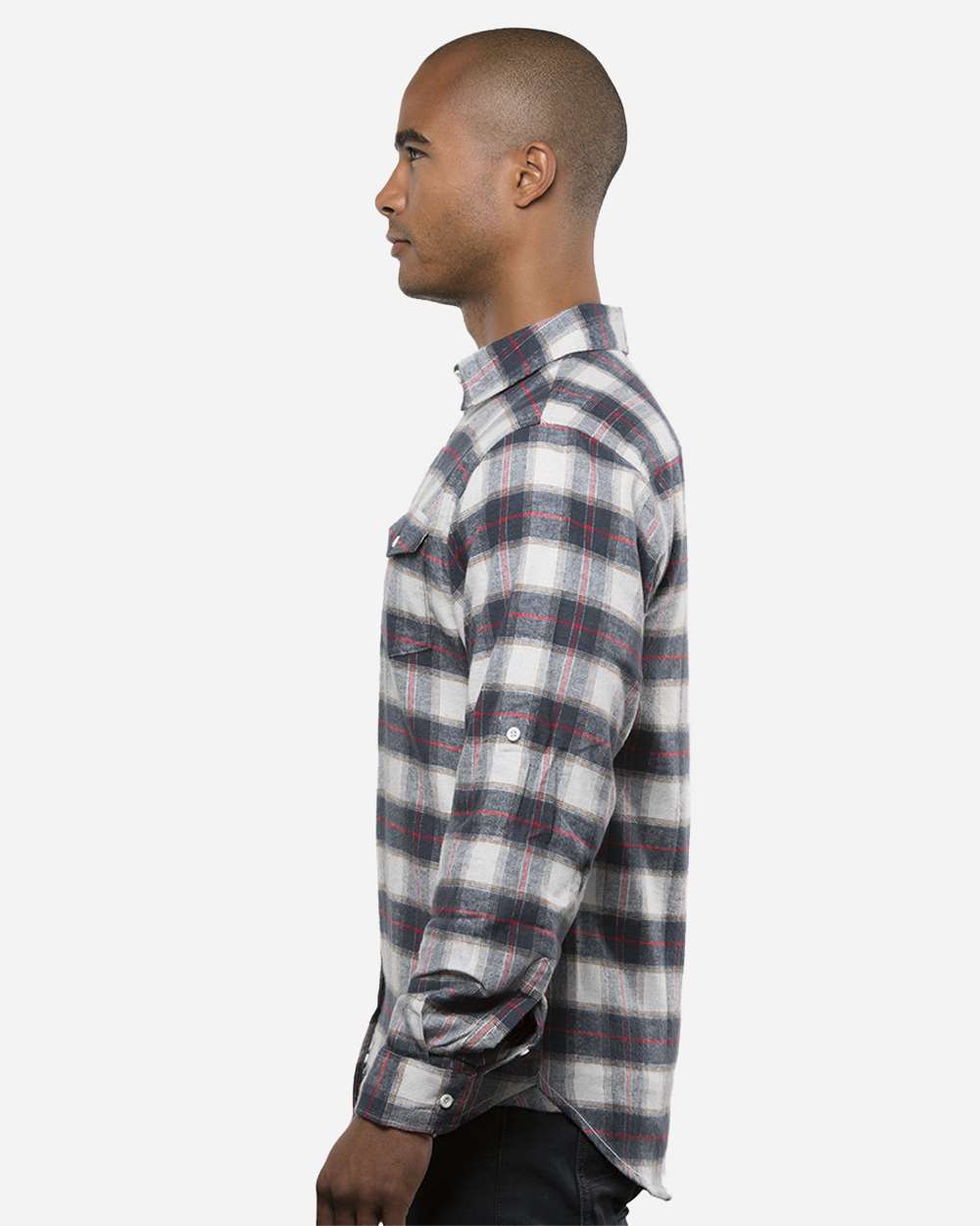 Men's Yarn-Dyed Flannel Shirt
