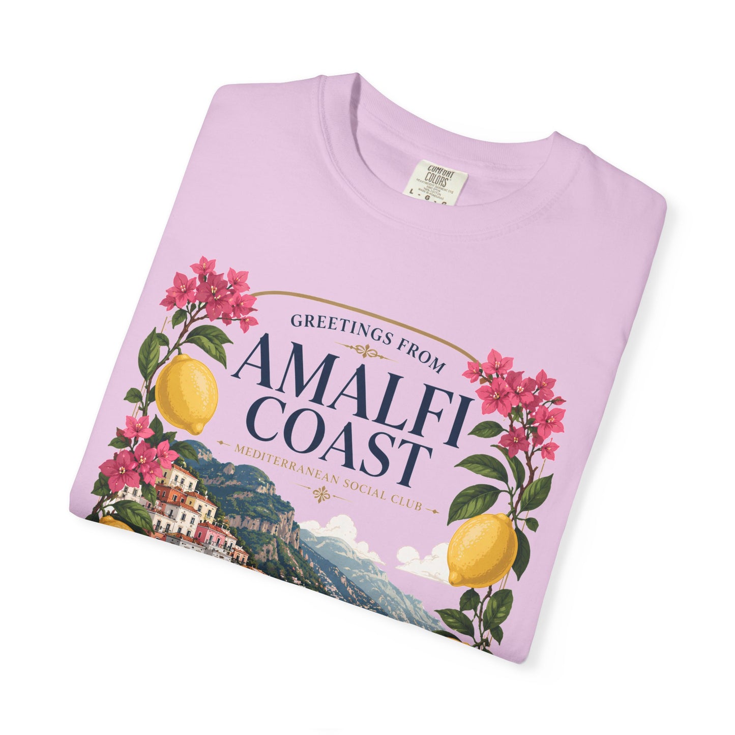 Greetings From Amalfi Coast – Mediterranean Social Club | Summer Tee