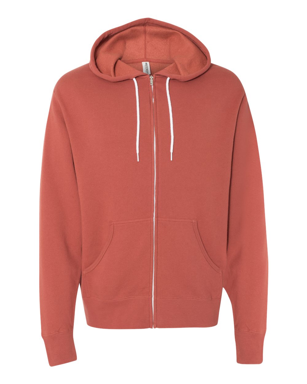 Independent Trading Co. AFX90UNZ Lightweight Full-Zip Hooded Sweatshirt