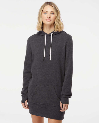 WomenÂ’s Special Blend Hooded Sweatshirt Dress
