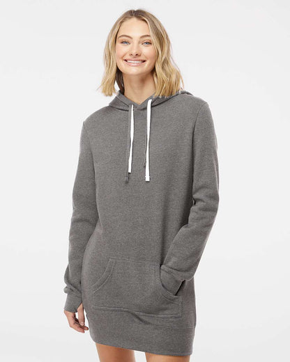 WomenÂ’s Special Blend Hooded Sweatshirt Dress