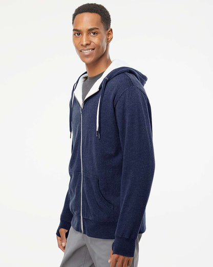 Unisex Sherpa-Lined Hooded Sweatshirt