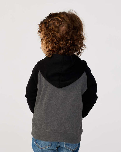 Toddler Special Blend Hooded Raglan Sweatshirt