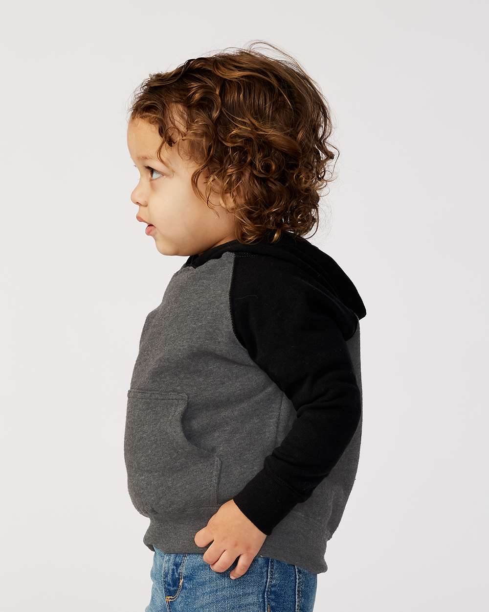 Toddler Special Blend Hooded Raglan Sweatshirt