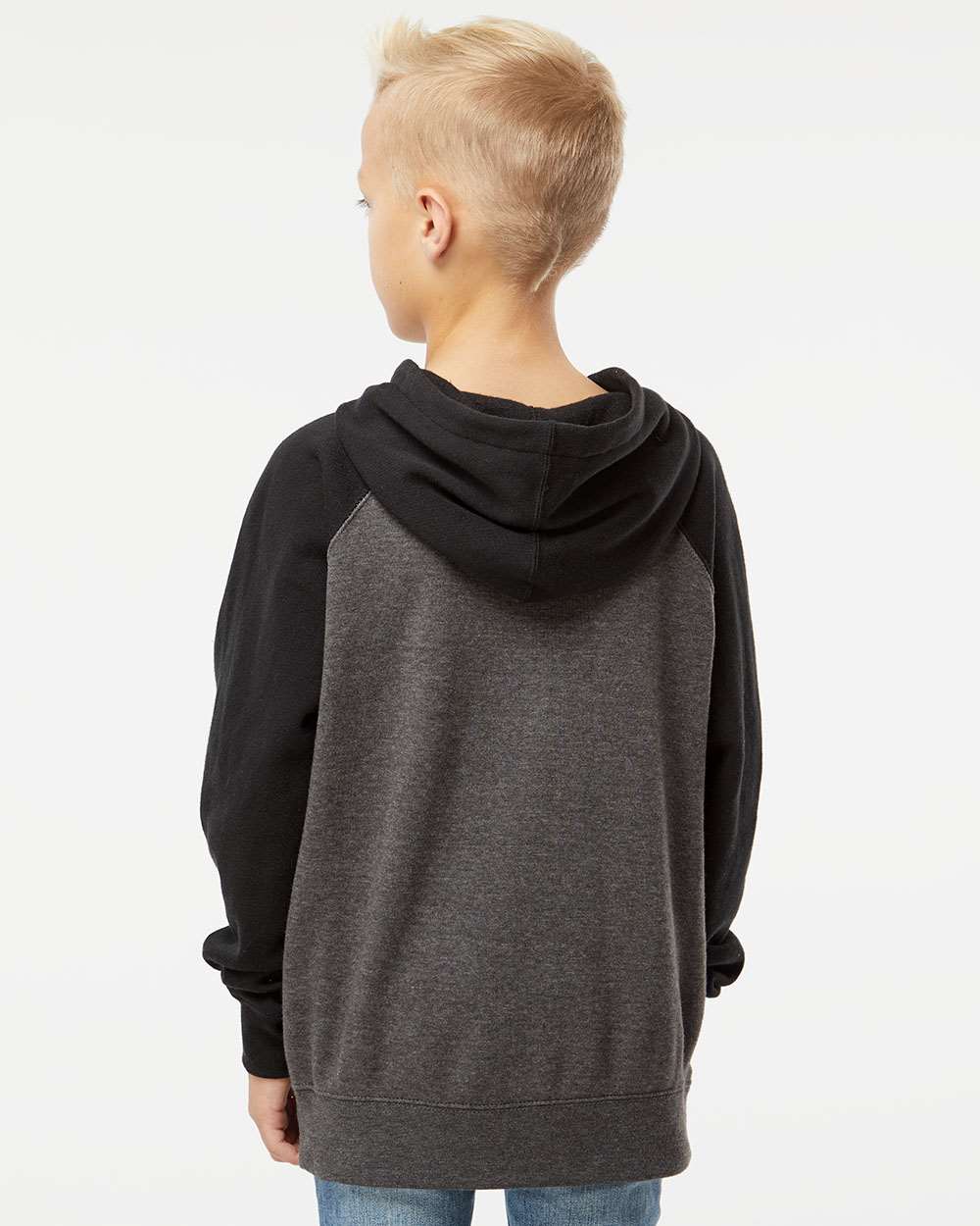 Youth Lightweight Special Blend Raglan Hooded Sweatshirt