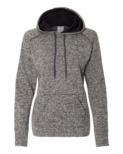 J. America 8616 Women Cosmic Fleece Hooded Sweatshirt