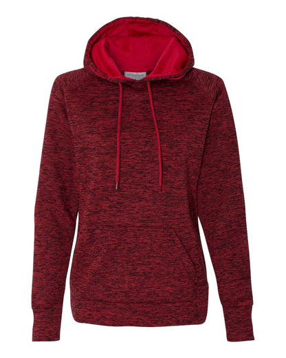 J. America 8616 Women Cosmic Fleece Hooded Sweatshirt