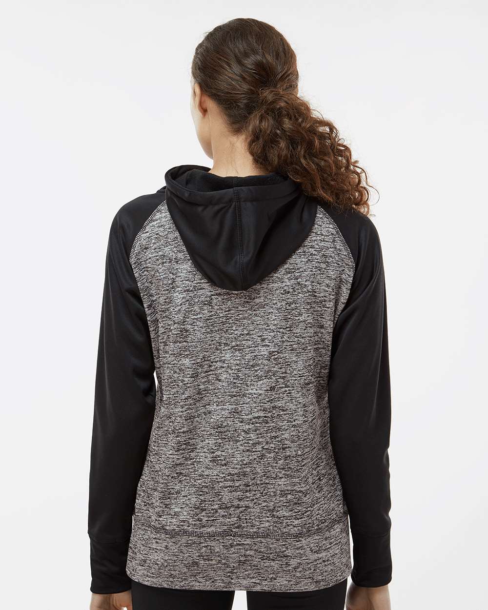 WomenÂ’s Colorblocked Cosmic Fleece Hooded Sweatshirt