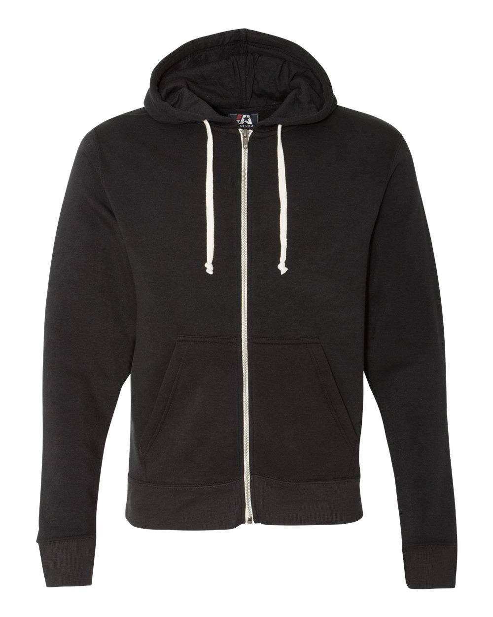 J. America 8872 Triblend Full-Zip Hooded Sweatshirt