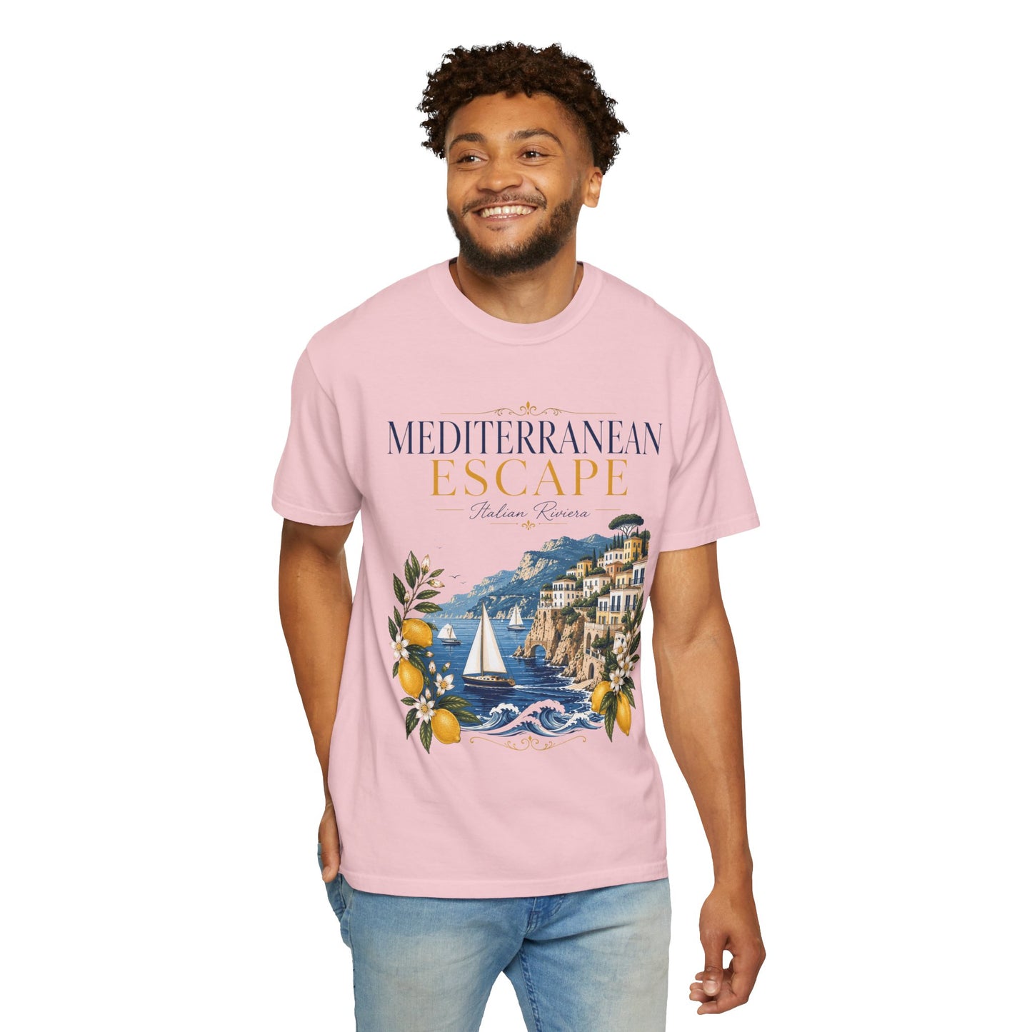 Mediterranean Escape – Italian Riviera | Premium Summer Tee