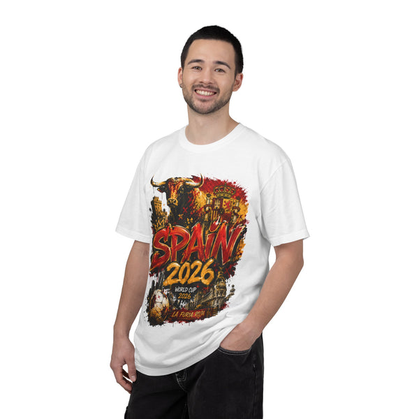 Spain Football World Cup 2026 'Furia Urbana' Graffiti Collage | Premium Graphic Tee
