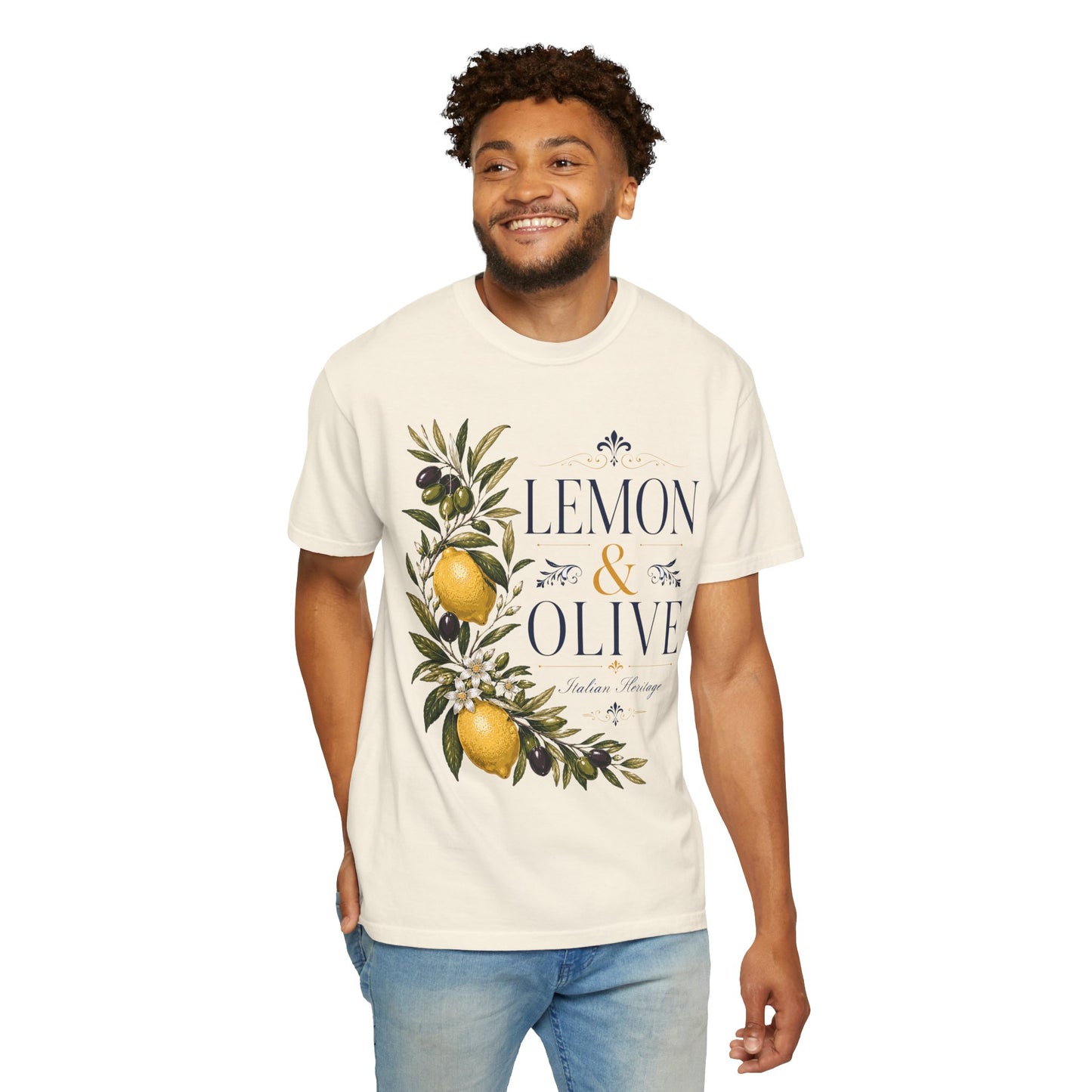Lemon & Olive – Italian Heritage | Premium Graphic Tee