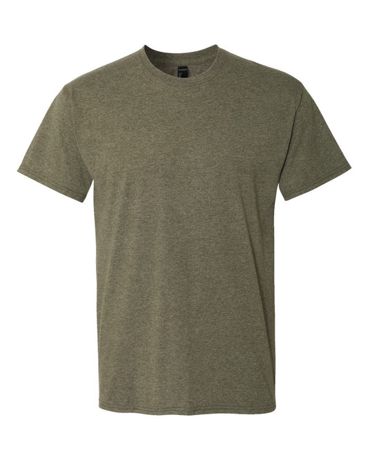 Hanes Men's Short Sleeve X-Temp T-Shirt with FreshIQ (Pack of 2), Military Green Heathaer, Small