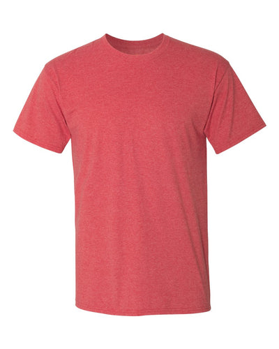 Hanes Men's Short Sleeve X-Temp T-Shirt with FreshIQ (Pack of 2), Red Heather, XX-Large