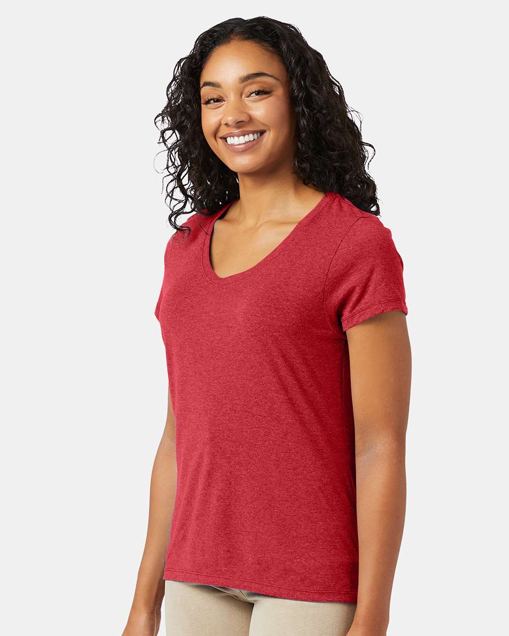 Women's Perfect-T Triblend V-Neck T-Shirt