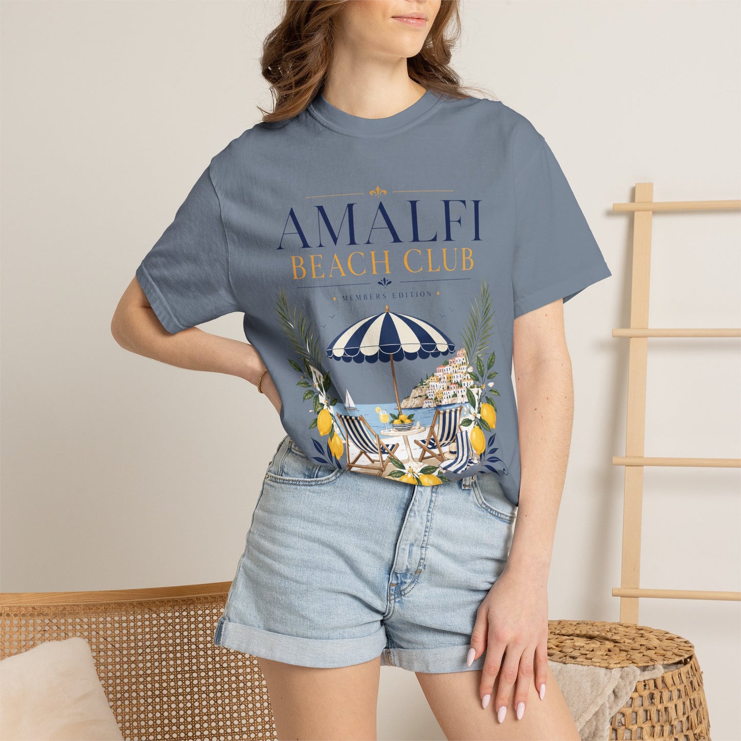 Amalfi Beach Club – Members Edition | Premium Summer Tee