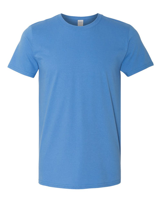 Gildan Men's Softstyle Cotton T-Shirt, Style G64000, 2-Pack 2XL-Iris