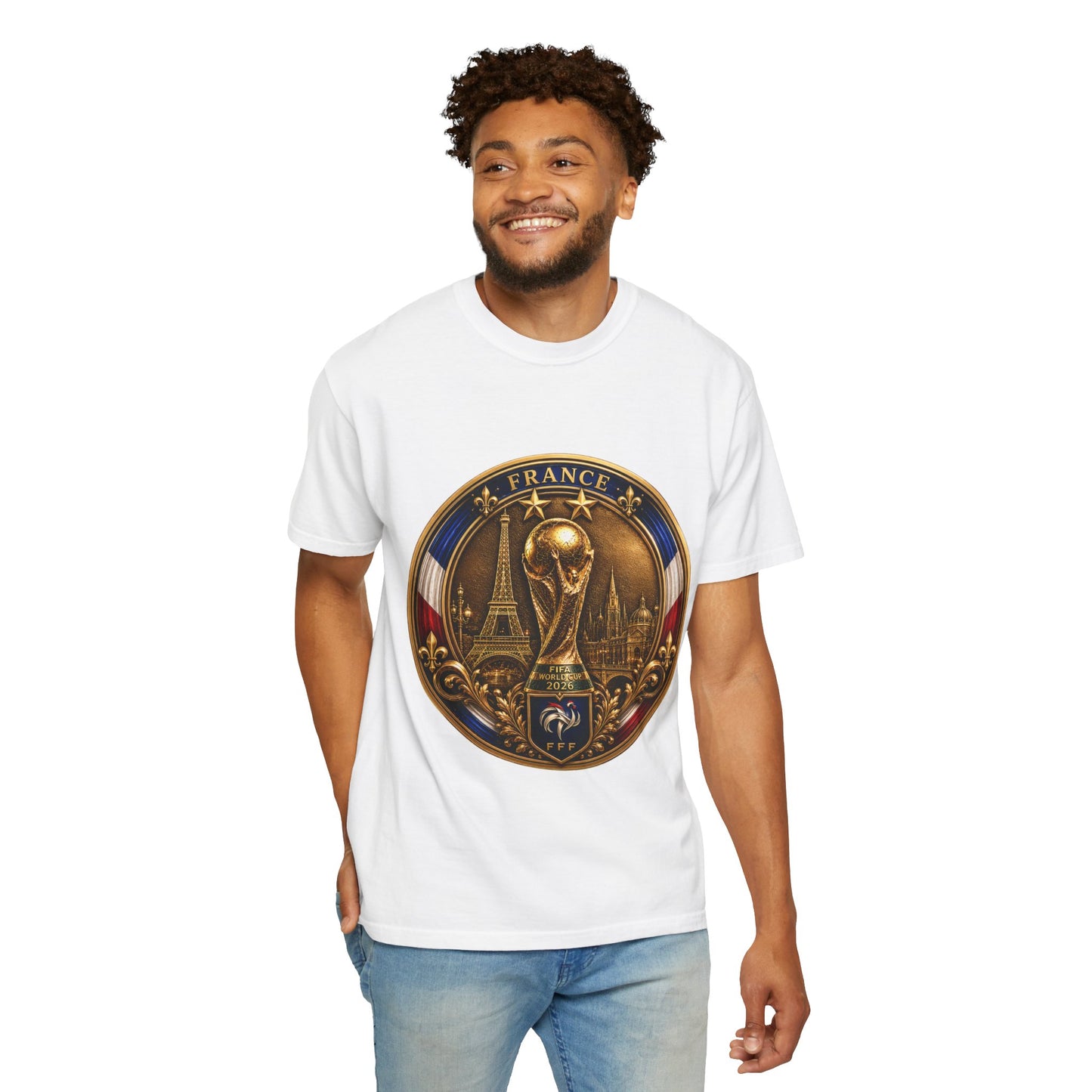 France Football World Cup 2026 Sovereign Arch Medallion – Imperial Glory | Premium Graphic Tee