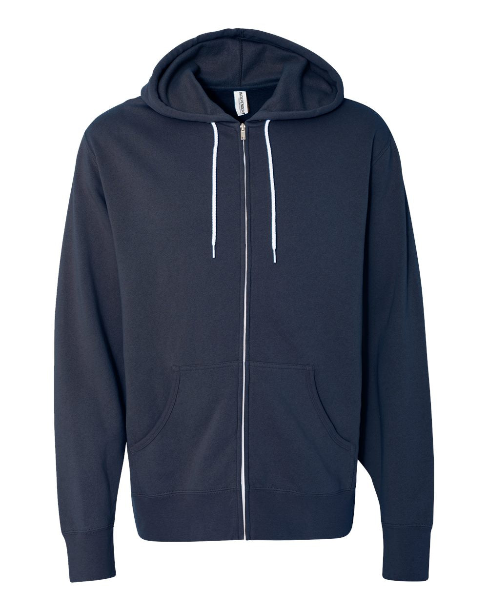 Independent Trading Co. AFX90UNZ Lightweight Full-Zip Hooded Sweatshirt