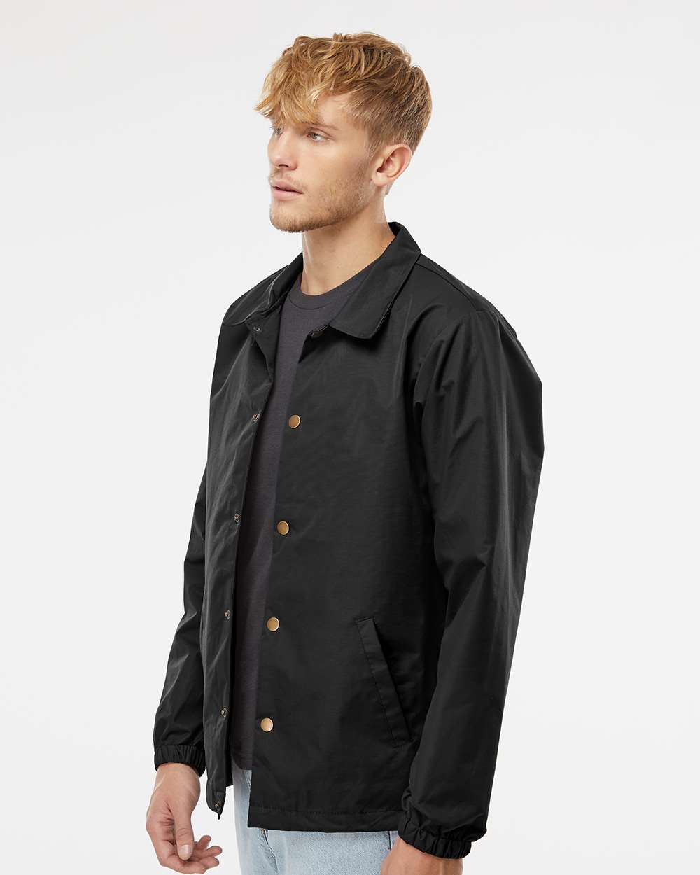 Men's Water-Resistant Windbreaker CoachÂ’s Jacket
