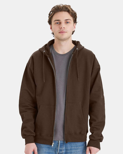 Unisex Ultimate CottonÂ® Full-Zip Hooded Sweatshirt