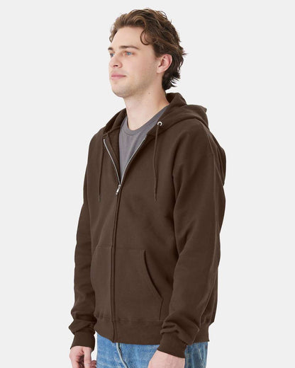 Unisex Ultimate CottonÂ® Full-Zip Hooded Sweatshirt