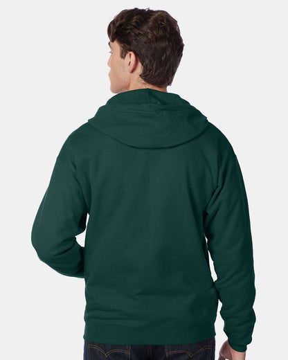 Unisex EcoSmartÂ® Full-Zip Hooded Sweatshirt