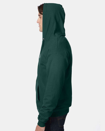 Unisex EcoSmartÂ® Full-Zip Hooded Sweatshirt