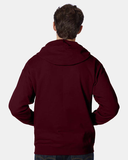 Unisex EcoSmartÂ® Full-Zip Hooded Sweatshirt