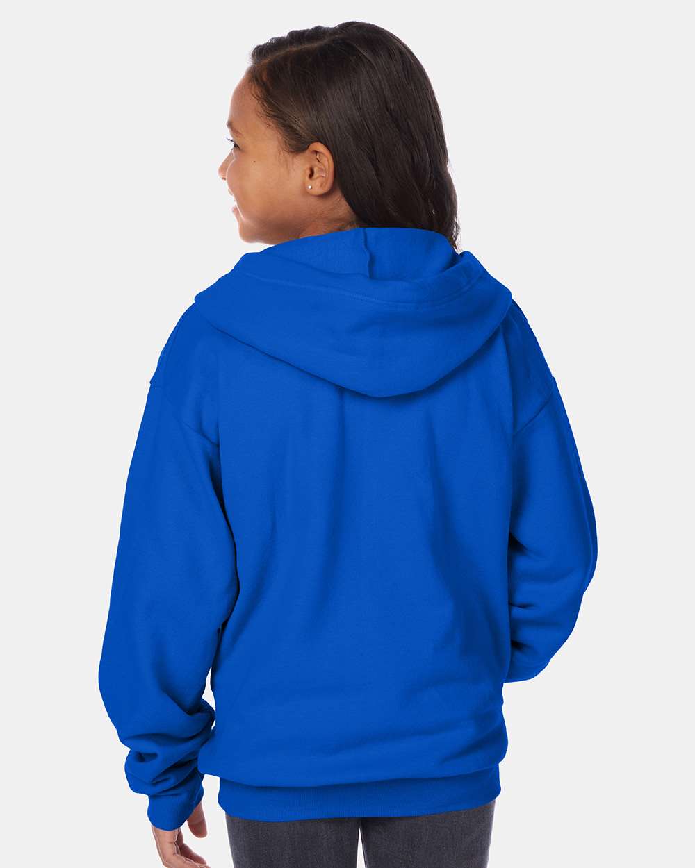 Youth EcoSmartÂ® Full-Zip Hooded Sweatshirt