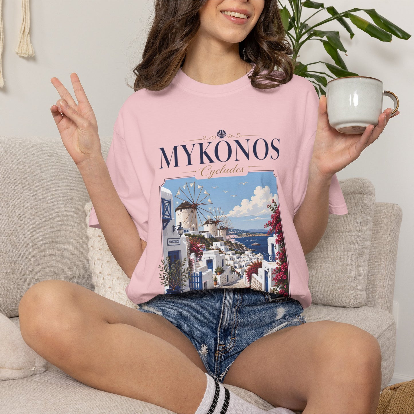 Mykonos Cyclades – Luxury Island Living | Premium Summer Tee