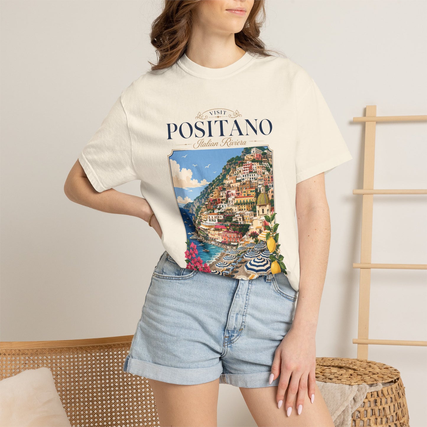 Visit Positano – Italian Riviera | Premium Summer Tee
