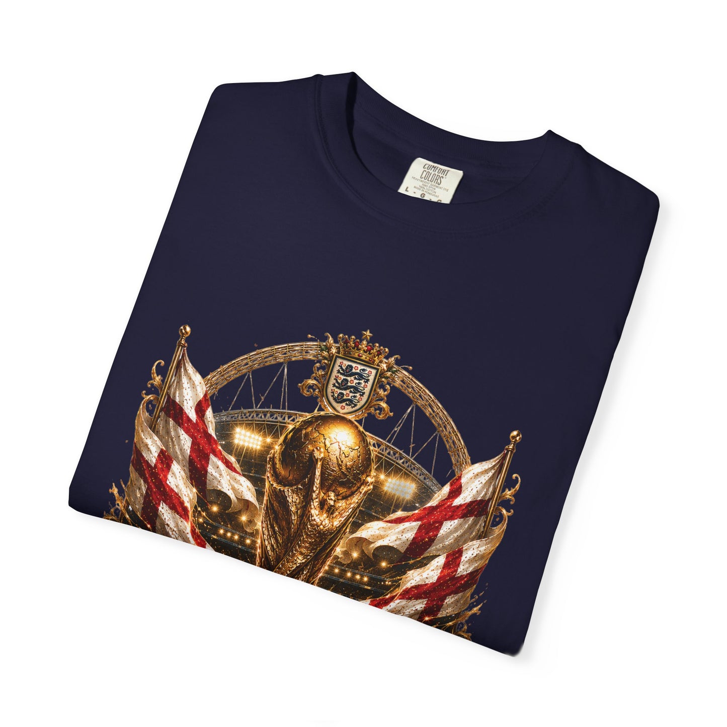 England World Cup 2026 Stadium Crest – Pride, Honour, Victory | Premium Graphic Tee