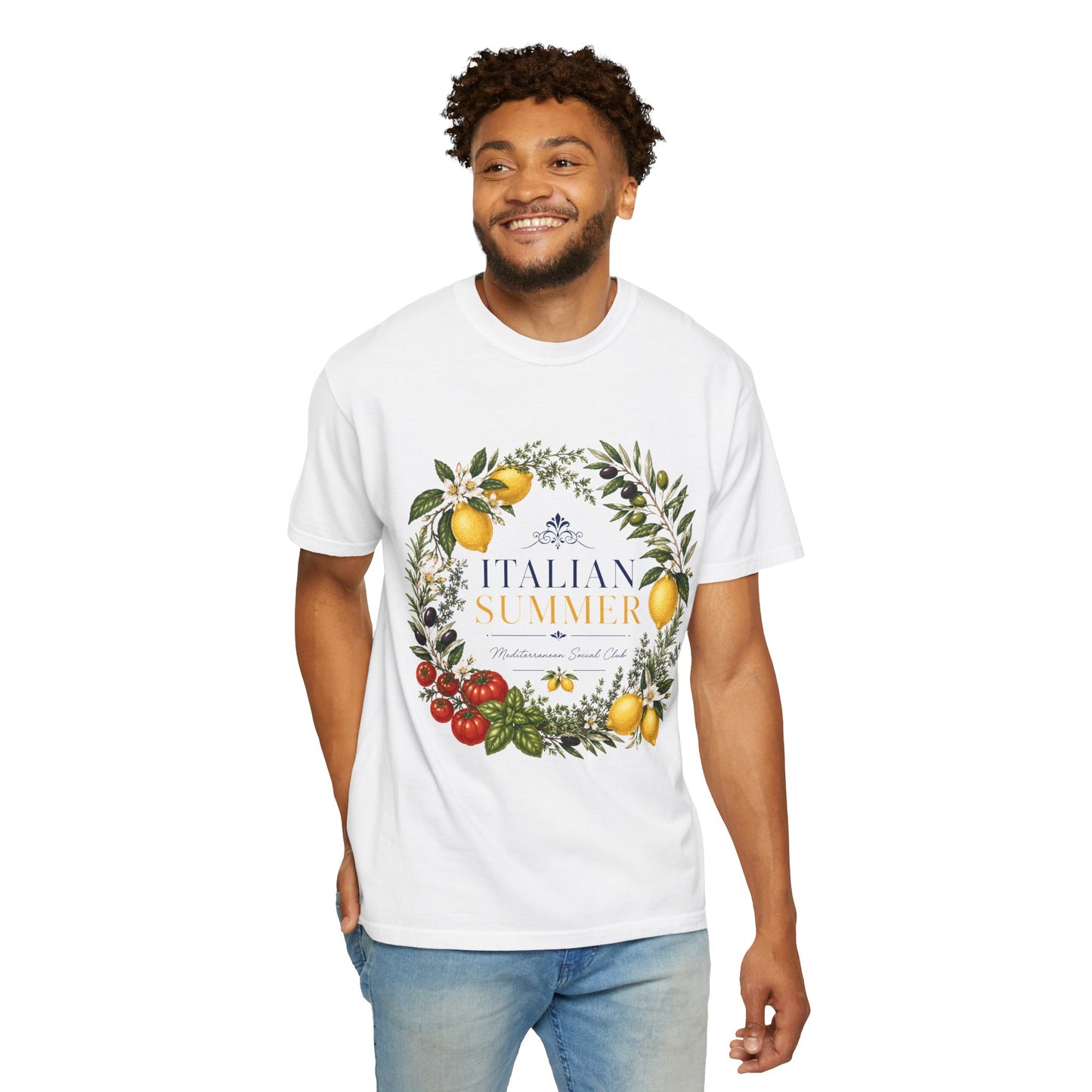 Italian Summer – Mediterranean Social Club | Premium Graphic Tee