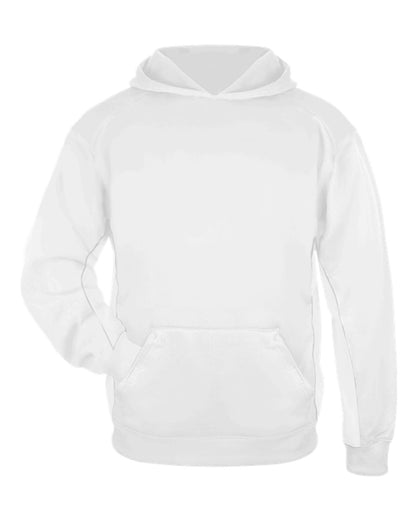 Badger 2454 Youth Performance Fleece Hooded Sweatshirt