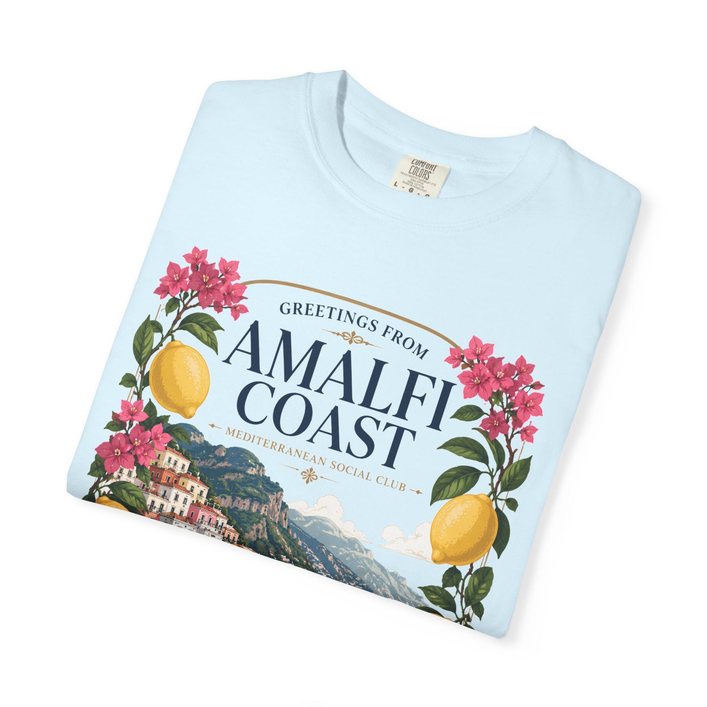 Greetings From Amalfi Coast – Mediterranean Social Club | Summer Tee