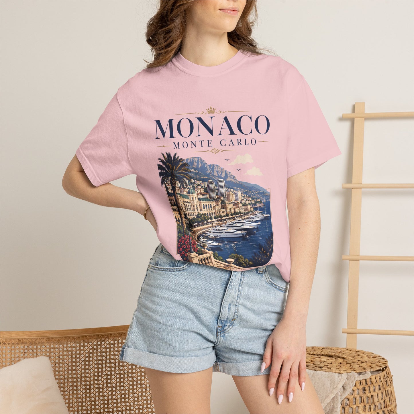 Monaco Monte Carlo – Luxury Coast | Premium Summer Tee