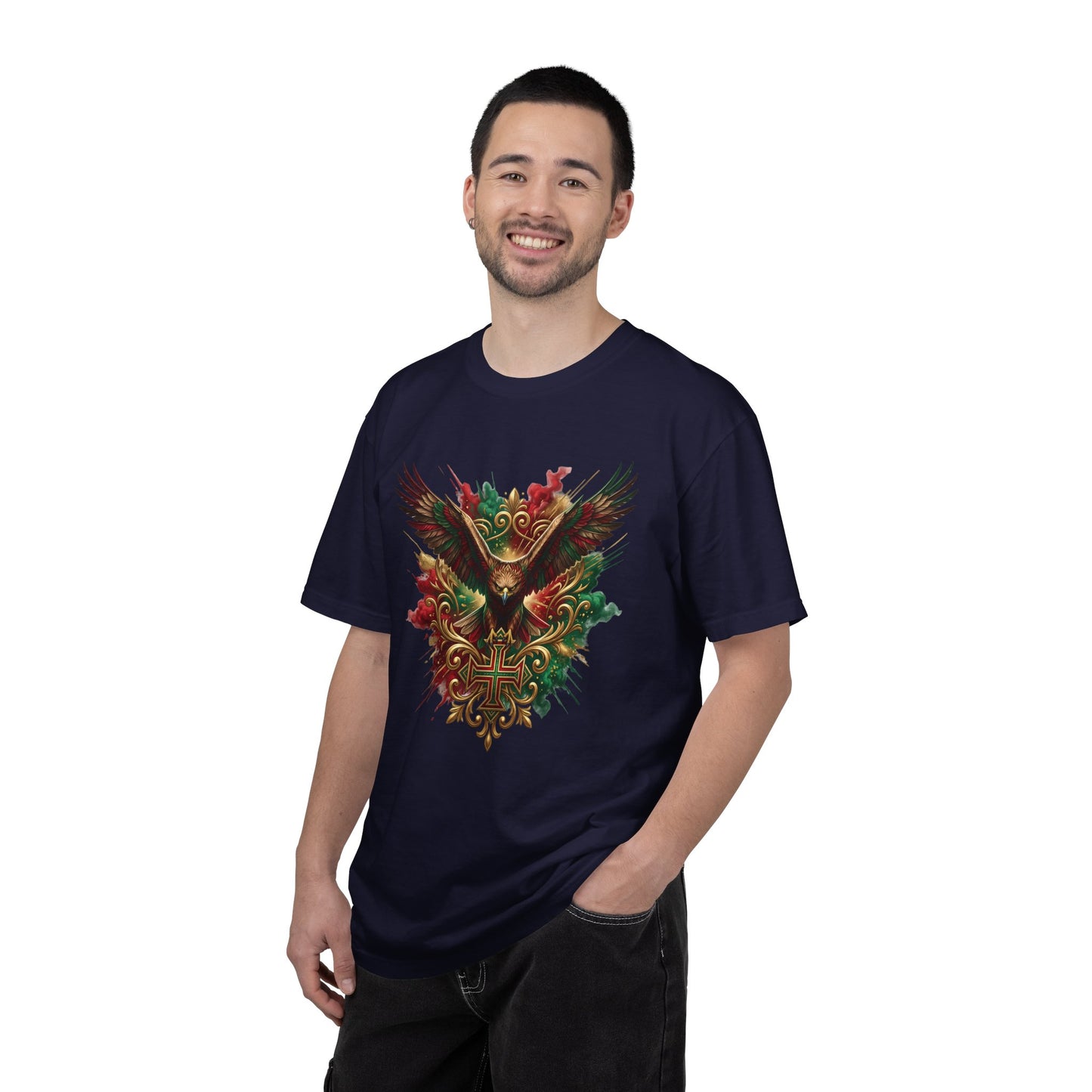 Portugal Football 'Espírito de Vitória' Sovereign Crest | Premium Graphic Tee