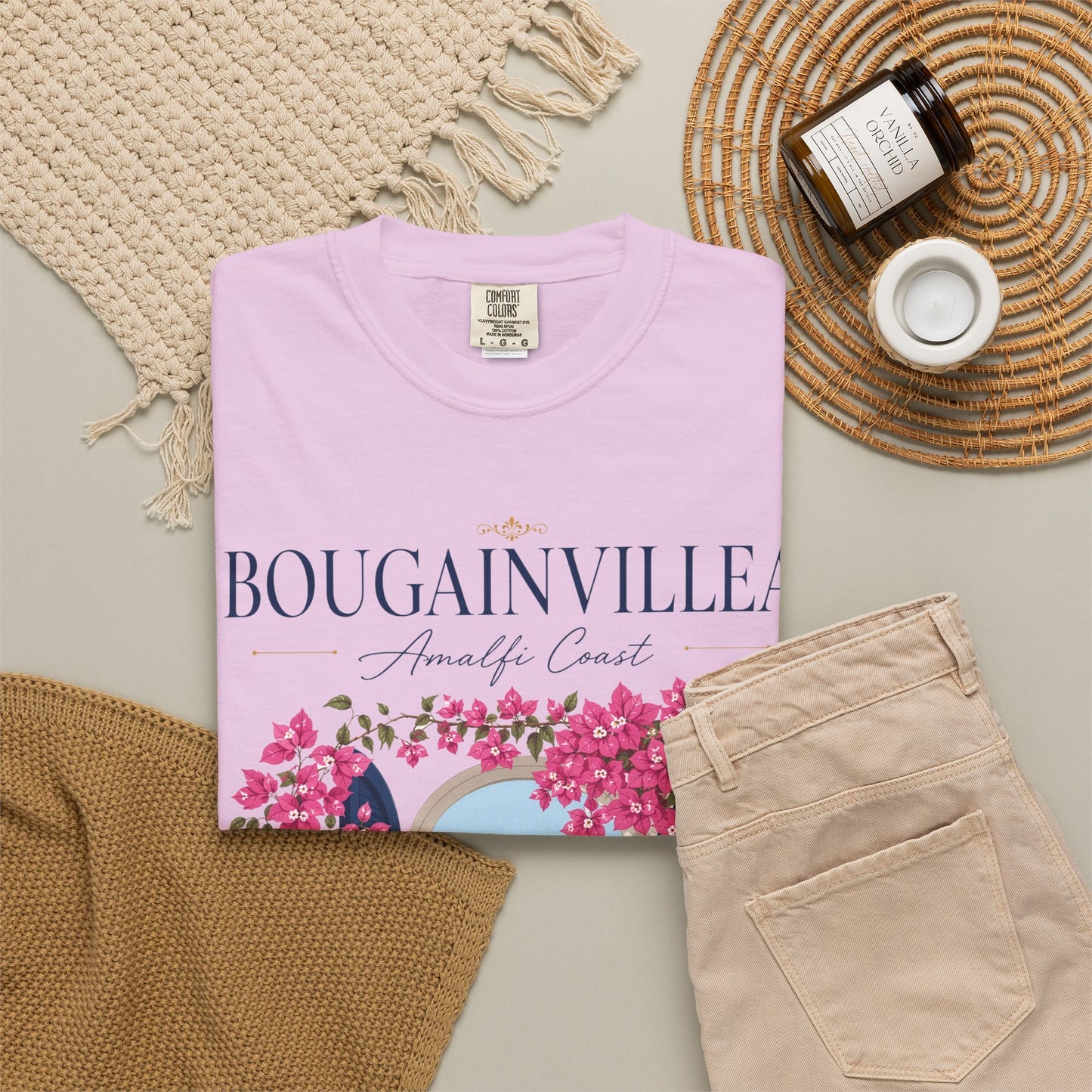 Bougainvillea – Amalfi Coast | Premium Graphic Tee