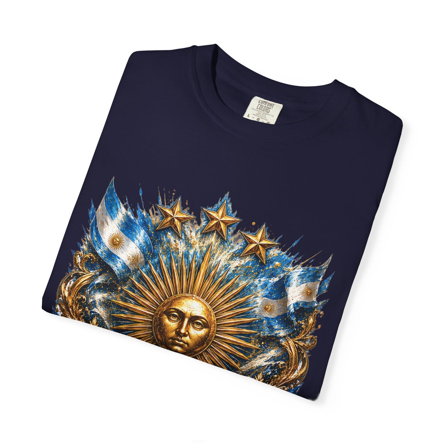 Argentina Football World Cup 2026 Sovereign Sun Crest – Imperial Glory | Premium Summer Tee